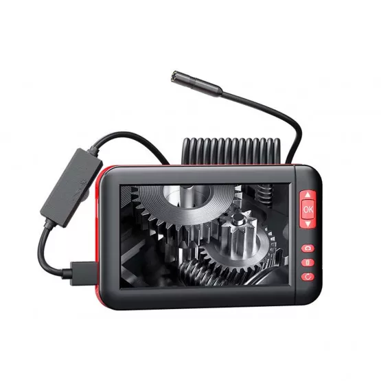 VEVOR Endoskopkamera mit Licht, Dual Lens Endoskop für