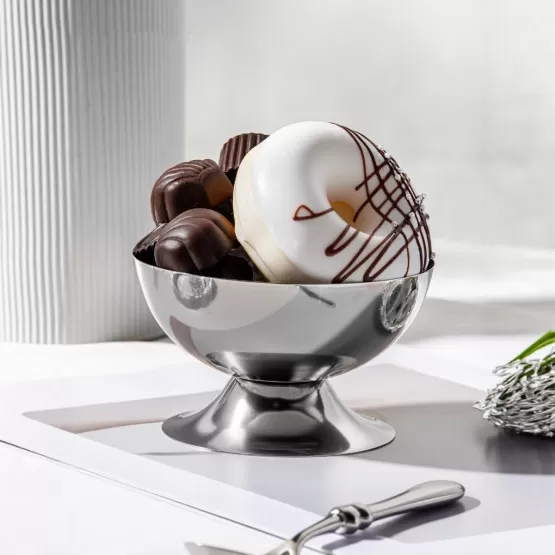 INF Edelstahl Dessertschale