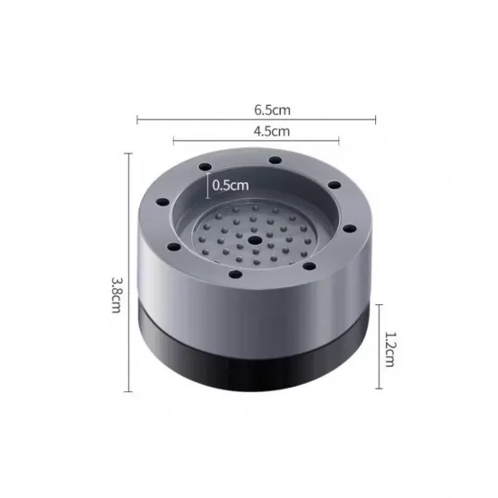INF Waschmaschine Anti-Vibrations-Pads  3,8 cm Erhhung  4er Set