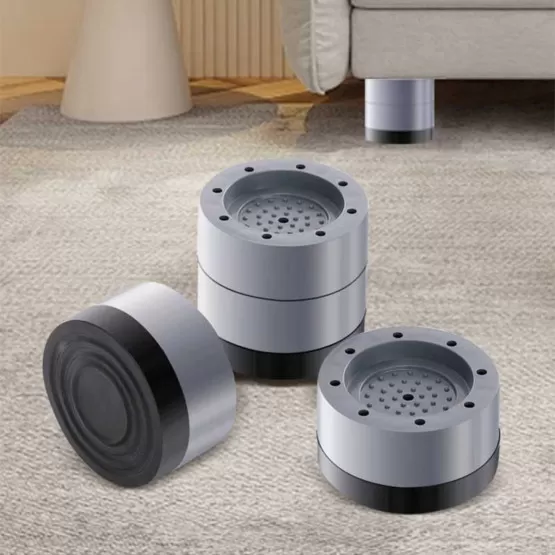 INF Waschmaschine Anti-Vibrations-Pads  3,8 cm Erhhung  4er Set