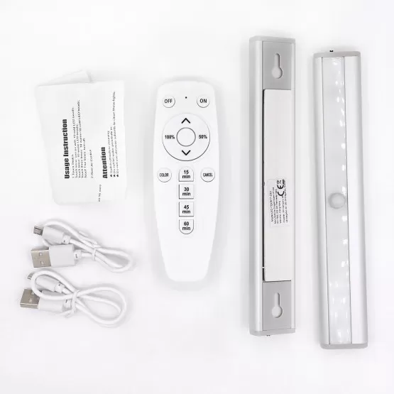 INF LED-Lichtleisten mit Fernbedienung 2er-Pack