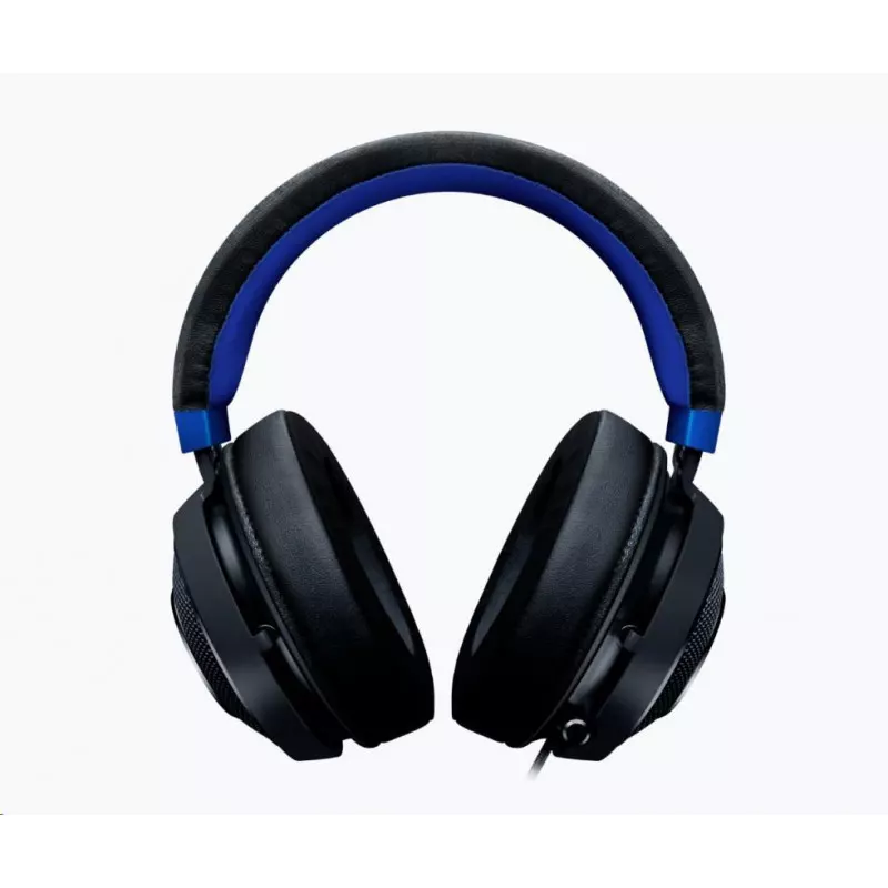 Razer Headset, Analog 3,5 mm, Kraken für Konsole, Schwarz/ Blau, Einge