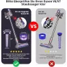INF Ersatz-Zubehörset kompatibel mit Dyson V8 – 3 HEPA-Nachmotorfilter, 3 Vorfilter kompatibel mit Samsung & Reinigungsbürste