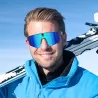 INF KI-Smart-Sonnenbrille mit 8MP-Kamera, gyroskopischer Stabilisierung, Wi-Fi & Bluetooth, Schwarz — kompatibel mit Android