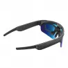 INF KI-Smart-Sonnenbrille mit 8MP-Kamera, gyroskopischer Stabilisierung, Wi-Fi & Bluetooth, Schwarz — kompatibel mit Android