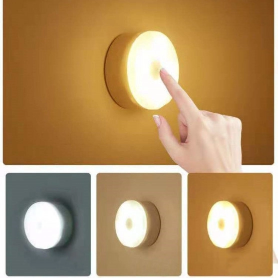 INF Bewegungsaktivierte magnetische wiederaufladbare LED-Leuchte 6er-Set