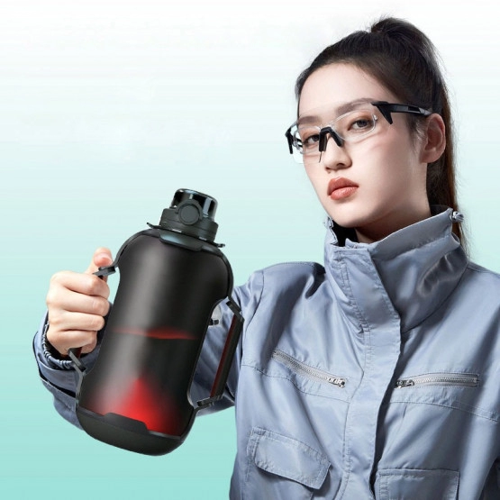 INF Intelligente Wasserflasche mit App – 1300ml Trink-Tracker &