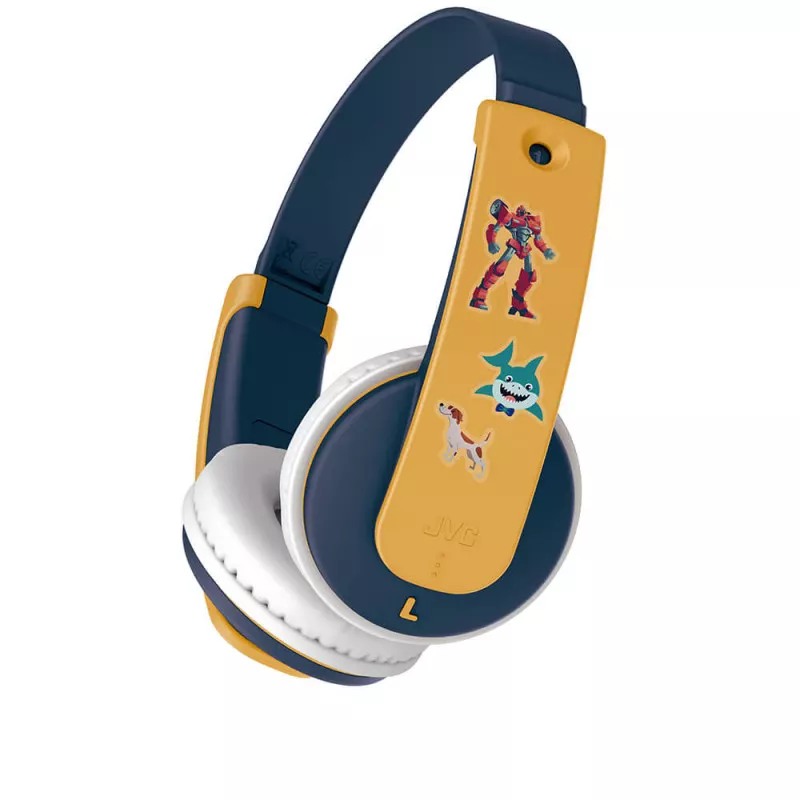 Kopfhörer KD10 On-Ear Wireless 85dB Gelb / Blau