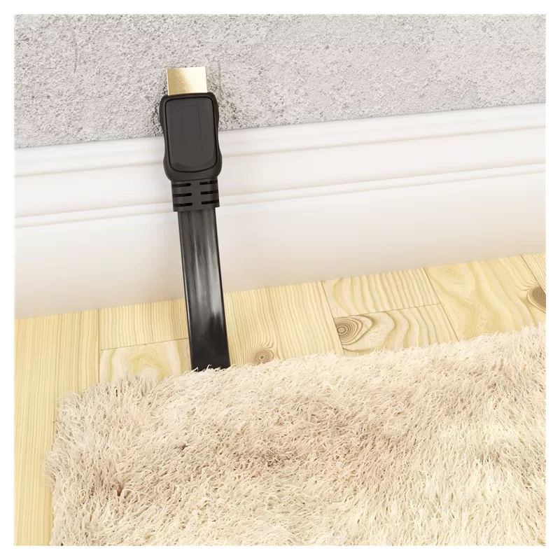 High-Speed-HDMI™-Flachkabel mit Ethernet 