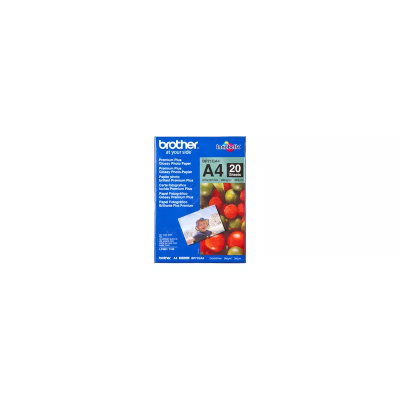 A4 Glossy InkjetPapier 260g (20)