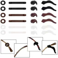 INF Ohrbügel für Brillen, 12 Paar