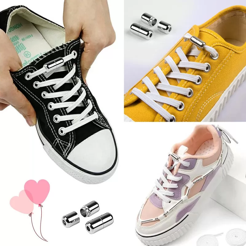 Feeltastique Elastische Schnürsenkel Mit Magnetverschluss - Kein Binden Mehr 100cm