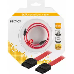SATA/SAS-Kabel, gerade-gerade, 0,5 m