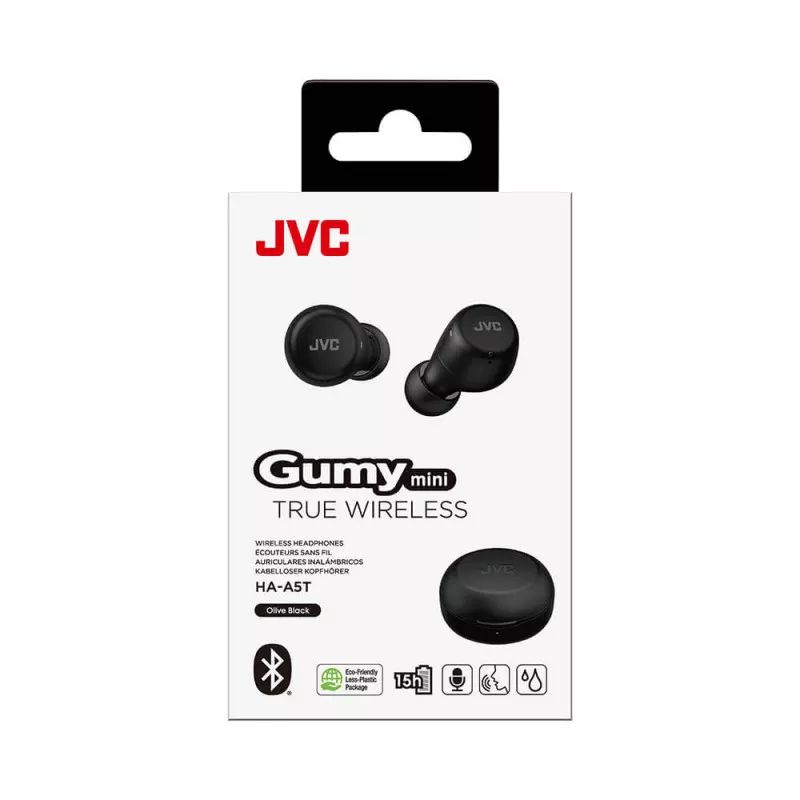 Kopfhörer In-Ear True Wireless Gumy Mini HA-A5T Schwarz