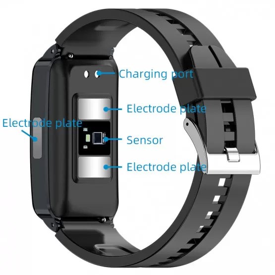 Uhren Herren Swatch Uhr Herzfrequenz Fitness Armband Pulsmesser - Main Image