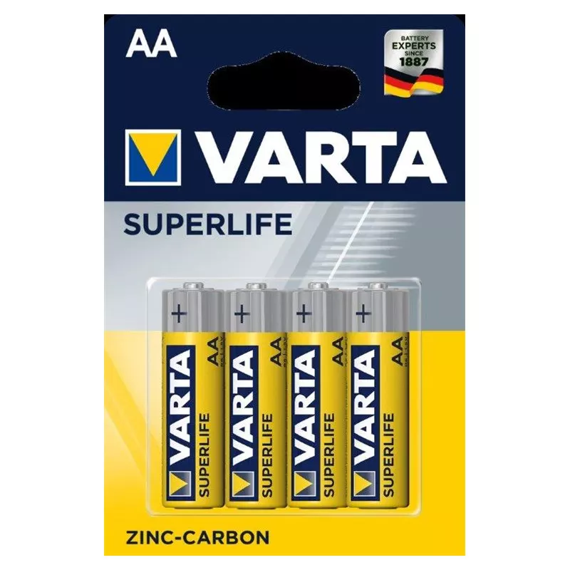 Varta Solar Akkus AA – 2er Pack, 800 MAh, Speziell Für Solar-Gartenleuchten